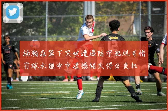 杨瀚森篮下突破遭遇防守犯规可惜罚球未能命中遗憾错失得分良机